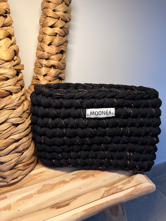 NINA- Noir & fils bronze